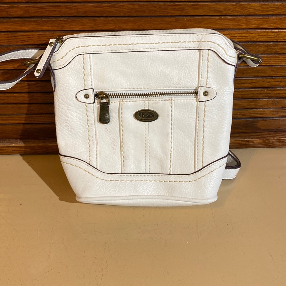 BOC white cross body bag